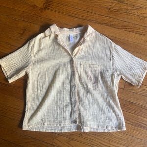 Button Down Pajama Shirt